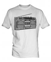 Retro Boombox Mens T-Shirt