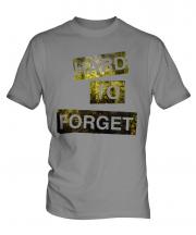 Hard To Forget Mens T-Shirt