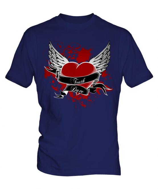 Truth Or Dare Tattoo Mens T-Shirt
