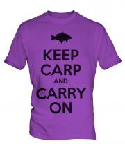 Keep Carp And Carry On Mens T-Shirt