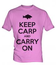 Keep Carp And Carry On Mens T-Shirt