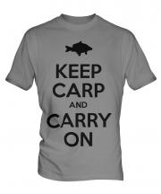 Keep Carp And Carry On Mens T-Shirt