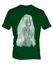 Afghan Hound Sketch Mens T-Shirt