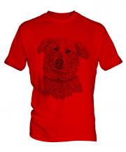 Aidi Sketch Mens T-Shirt