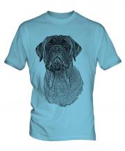 Bullmastiff Sketch Mens T-Shirt
