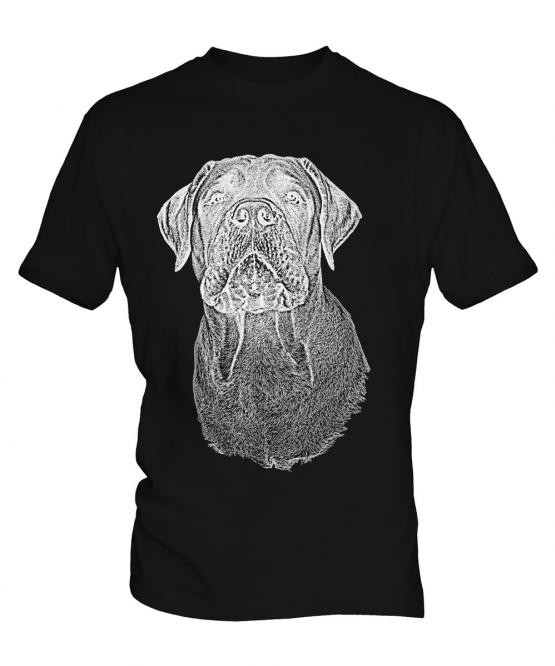 Bullmastiff Sketch Mens T-Shirt