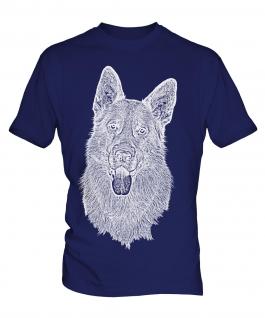 German Shepherd / Alsation Sketch Mens T-Shirt