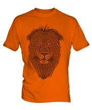 Lion Sketch Mens T-Shirt