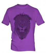 Lion Sketch Mens T-Shirt
