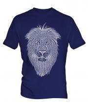 Lion Sketch Mens T-Shirt