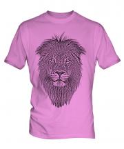 Lion Sketch Mens T-Shirt