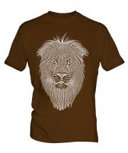 Lion Sketch Mens T-Shirt