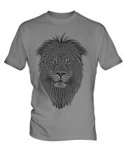 Lion Sketch Mens T-Shirt