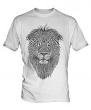 Lion Sketch Mens T-Shirt