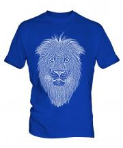 Lion Sketch Mens T-Shirt