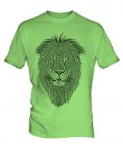 Lion Sketch Mens T-Shirt