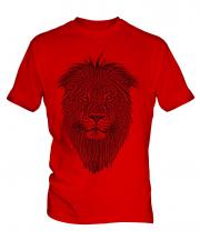 Lion Sketch Mens T-Shirt