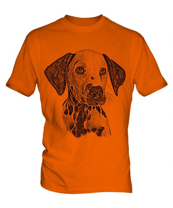 Dalmation Sketch Mens T-Shirt