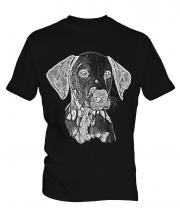 Dalmation Sketch Mens T-Shirt