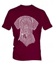 Great Dane Sketch Mens T-Shirt