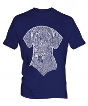 Great Dane Sketch Mens T-Shirt