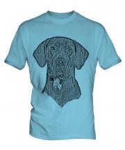 Great Dane Sketch Mens T-Shirt