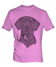 Great Dane Sketch Mens T-Shirt