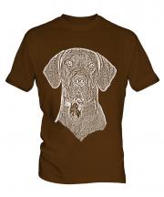 Great Dane Sketch Mens T-Shirt