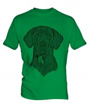 Great Dane Sketch Mens T-Shirt