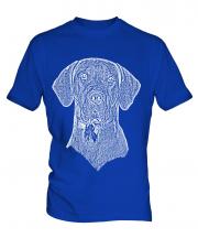 Great Dane Sketch Mens T-Shirt