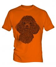 Poodle Sketch Mens T-Shirt