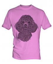 Poodle Sketch Mens T-Shirt