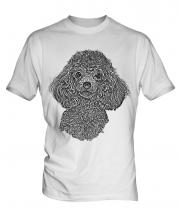 Poodle Sketch Mens T-Shirt