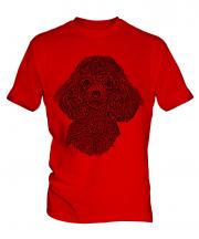 Poodle Sketch Mens T-Shirt