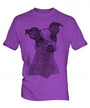 Jack Russell Terrier Sketch Mens T-Shirt