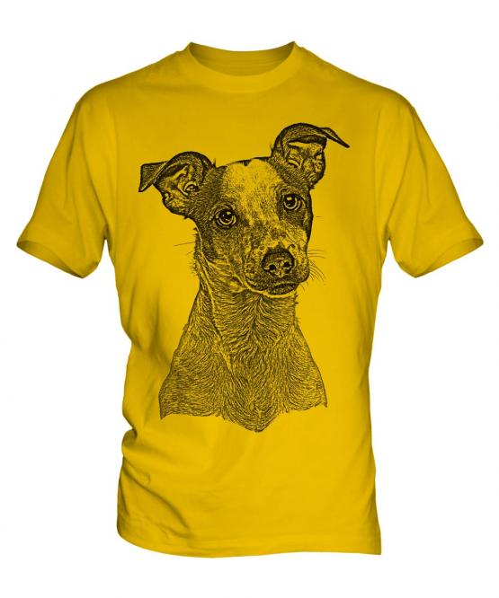 Jack Russell Terrier Sketch Mens T-Shirt