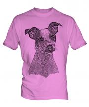 Jack Russell Terrier Sketch Mens T-Shirt