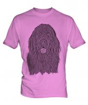 Newfoundland Sketch Mens T-Shirt
