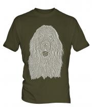 Newfoundland Sketch Mens T-Shirt