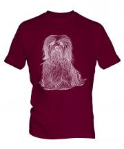Havanese Sketch Mens T-Shirt