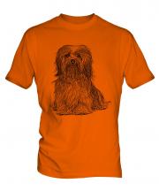 Havanese Sketch Mens T-Shirt