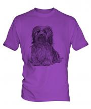 Havanese Sketch Mens T-Shirt