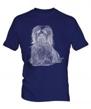Havanese Sketch Mens T-Shirt