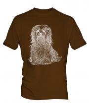 Havanese Sketch Mens T-Shirt