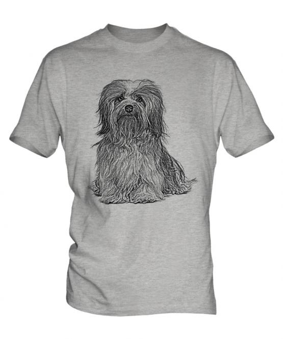 Havanese Sketch Mens T-Shirt