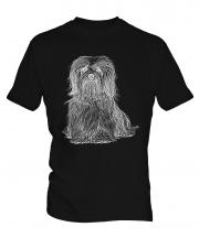 Havanese Sketch Mens T-Shirt