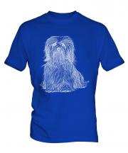 Havanese Sketch Mens T-Shirt