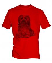 Havanese Sketch Mens T-Shirt