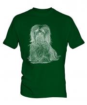 Havanese Sketch Mens T-Shirt