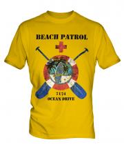 Ocean Drive Beach Patrol Mens T-Shirt